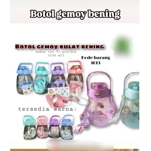 botol minum anak bening gemoy
