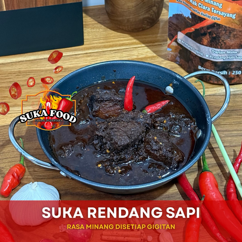 

Suka Rendang Helen Junet 250 gr