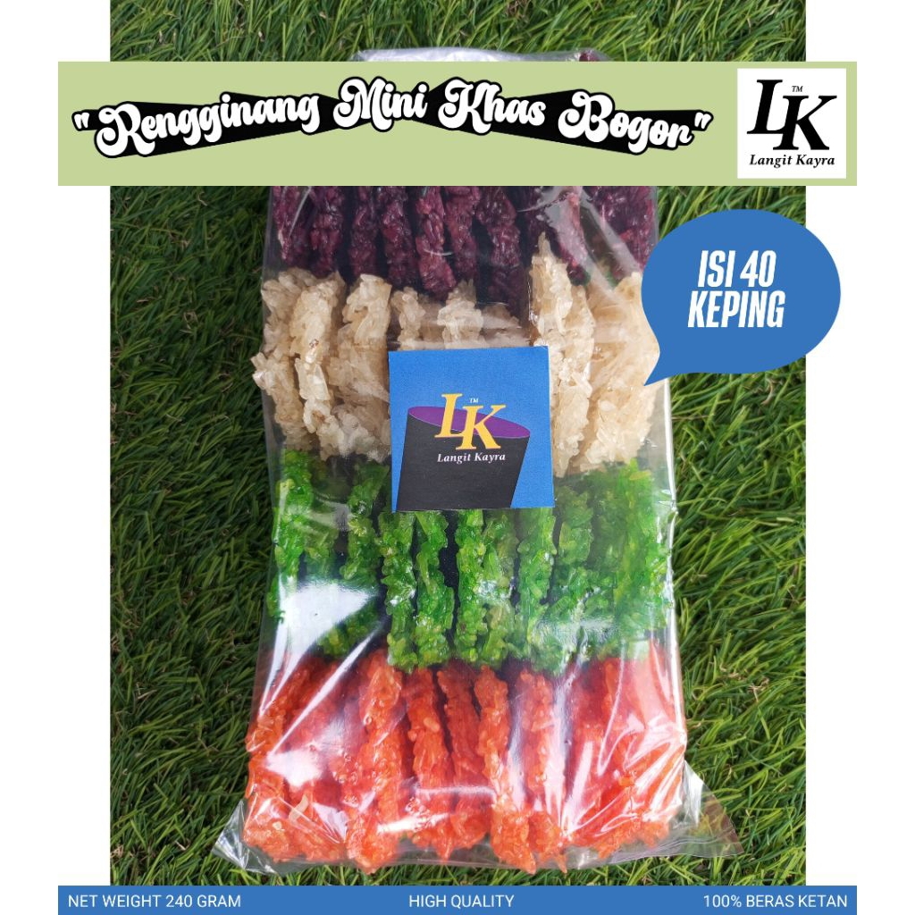 

Rengginang Khas Bogor Ukuran Sedang Isi 40