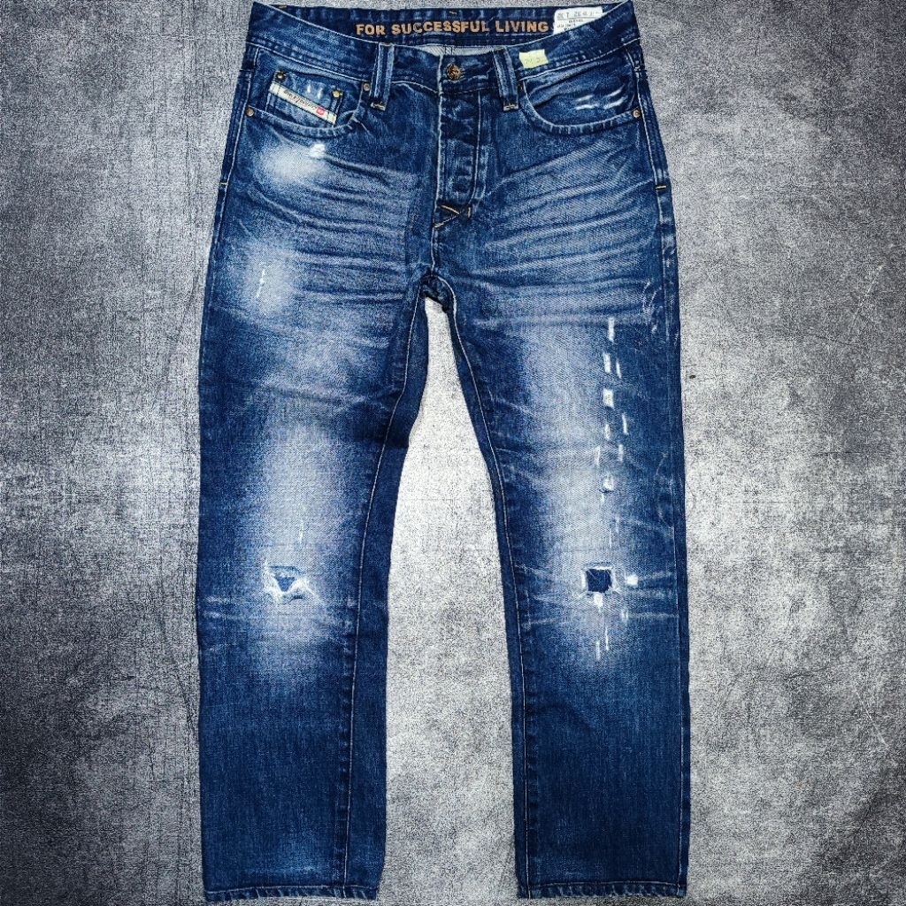 HARGA PAS (MOHON BACA DESKRIPSI) DIESEL INDUSTRY THAVAR SERIES B.R.G.Z SOFT RIPPED JEANS