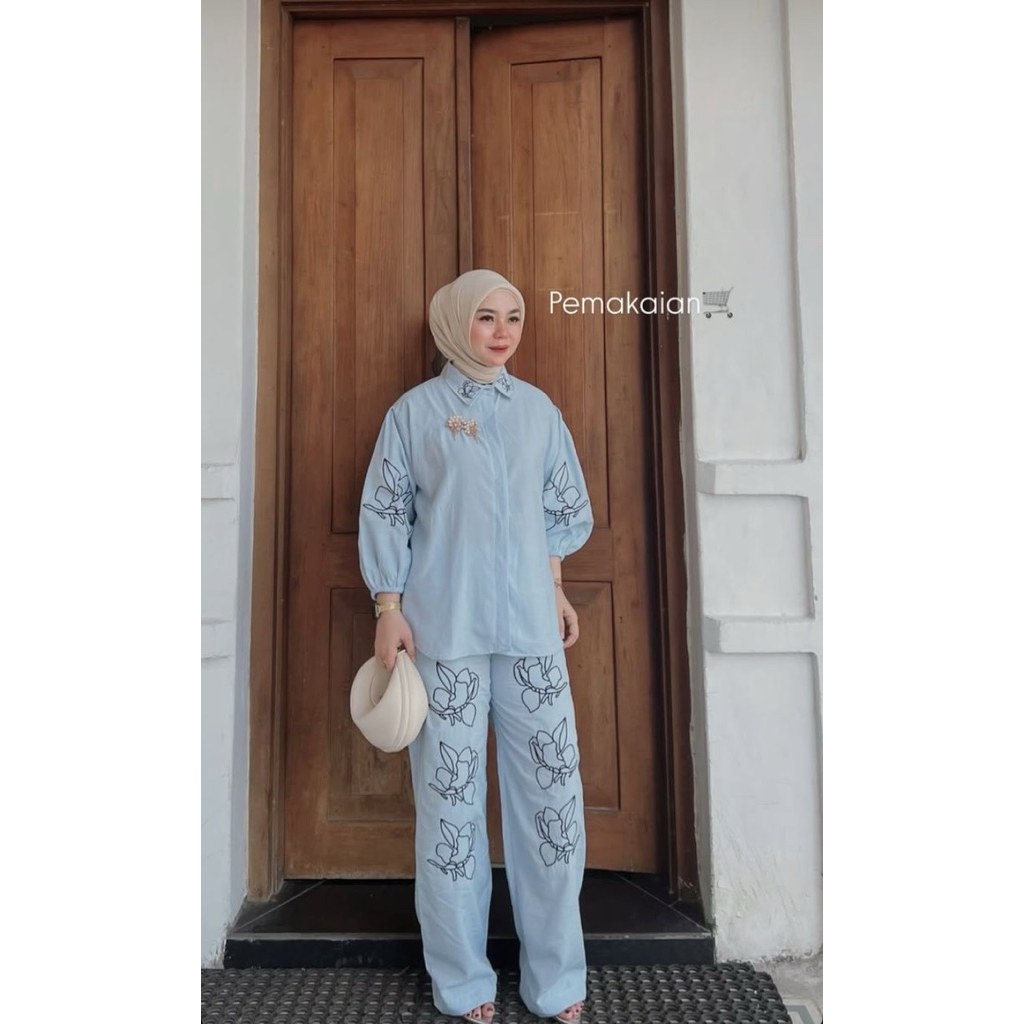 Nabila Set Katun Premium Adem