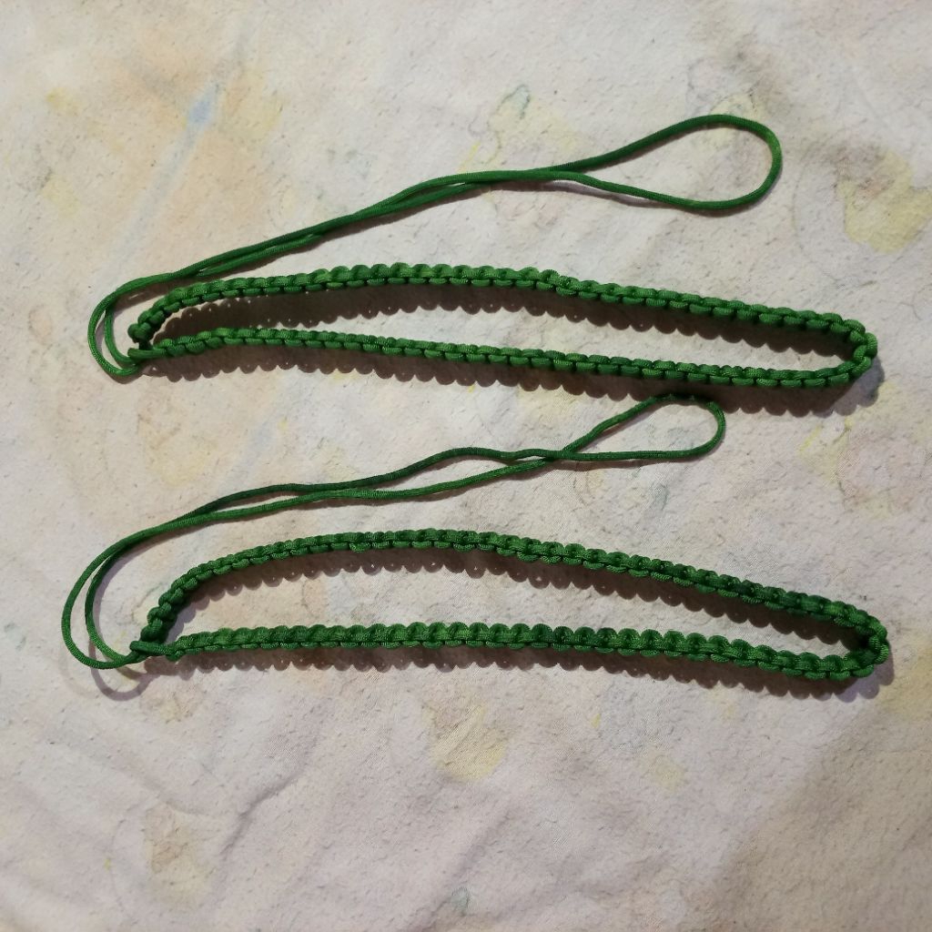 

1pcs tali kur Pluit pramuka SMP warna hijau satuan harga grosir bisa cod