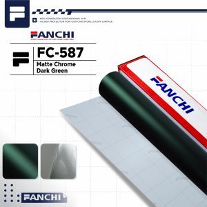 

Sticker FANCHI FC587 Matt Matte Chrome dark green Lebar 152cm Permeter