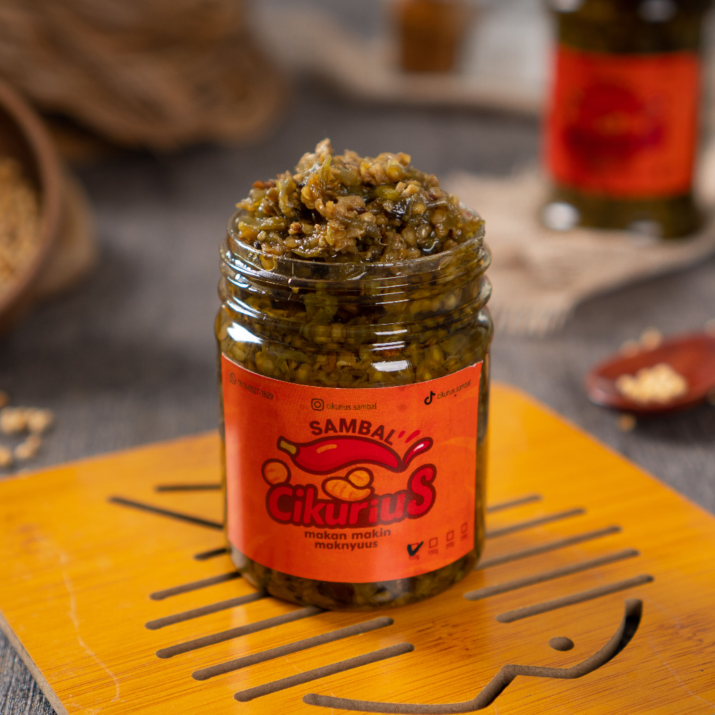 

Cikurius – Sambal Hijau Cikur Khas Sunda | Fresh Homemade, Pedas Nikmat, Tanpa Pengawet – 100gr