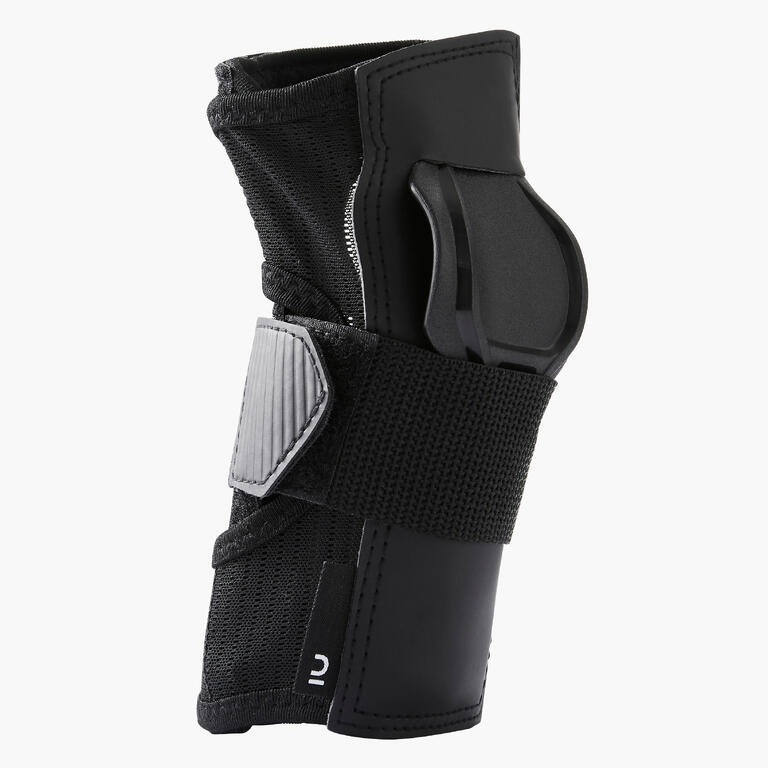 Oxelo Wrist Guard Skateboard Skating Dewasa FIT500 - Hitam