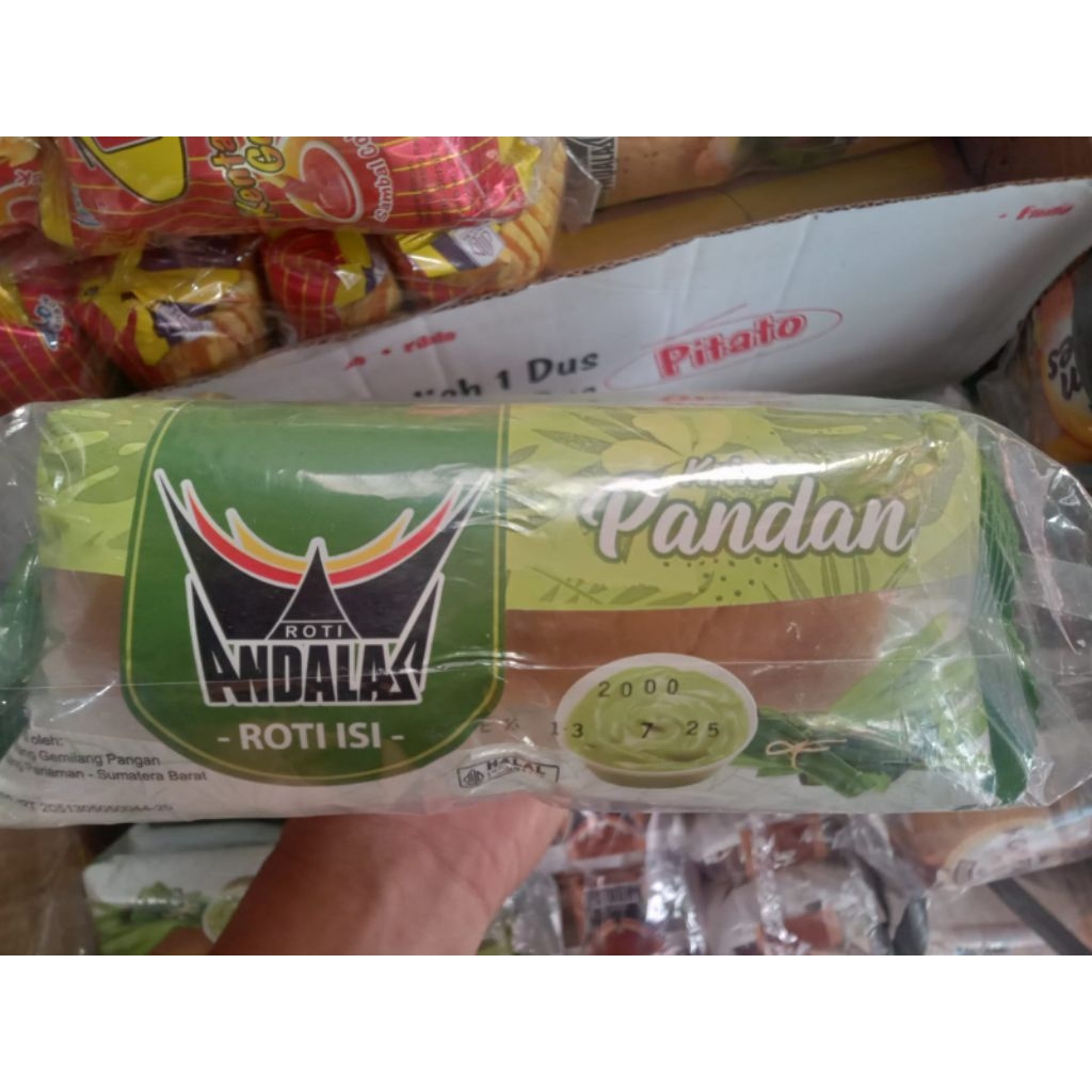 

Roti Andalan isi pandan 5pcs