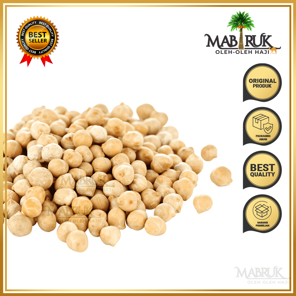 

Kacang Arab Renyah dan Gurih Berkualitas Tinggi Oleh Oleh Haji dan Umroh 500 gram