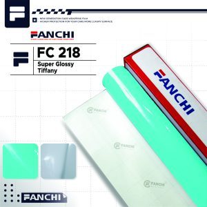 

Sticker Fanchi FC218 Super Gloss Glossy Tiffany Premium Wrap per 50cm / Sticker Fanchi
