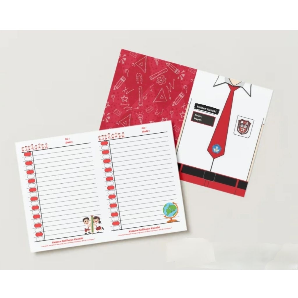 Custom Buku Seragam SD/Lusin