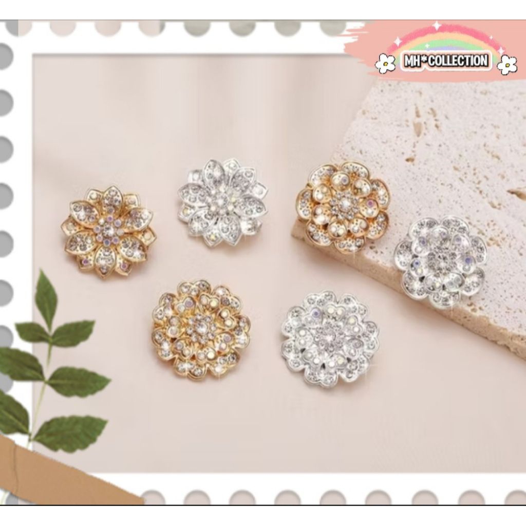 Bross Aksesoris Hijab Mewah Bross Dada Bross Jilbab Sedang Kualitas Premium