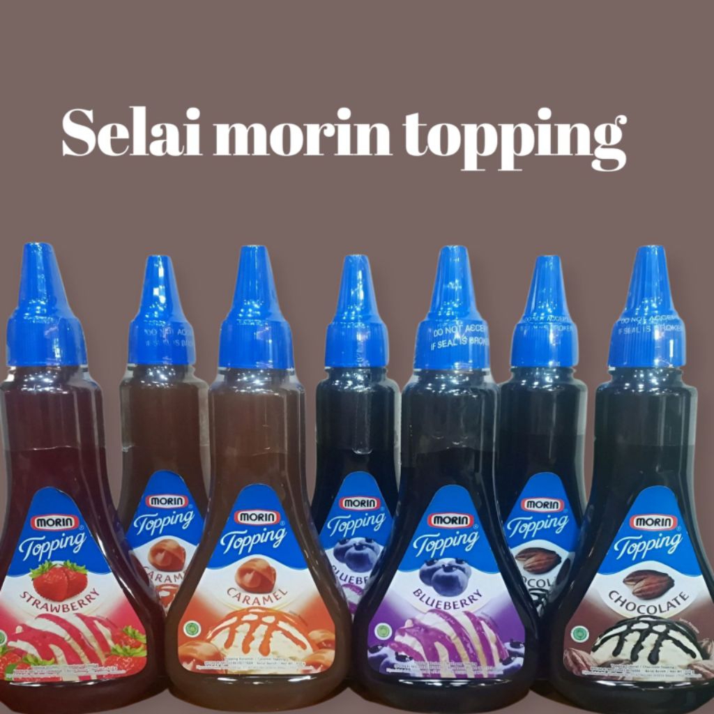 

selai morin topping kemasan botol exp 1 tahun