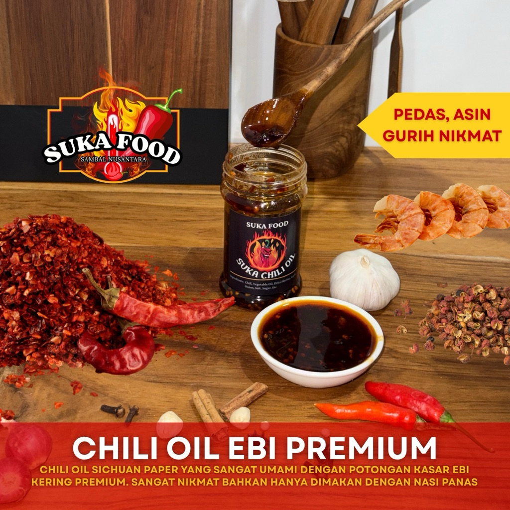 

Suka Chili Oil by Helen Junet