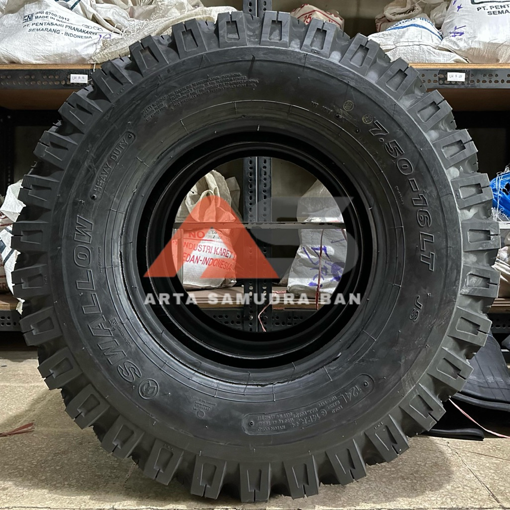 Ban Truk Swallow Jeep Service Heavy Duty HD 750 7.50 - 16 R16 14PR