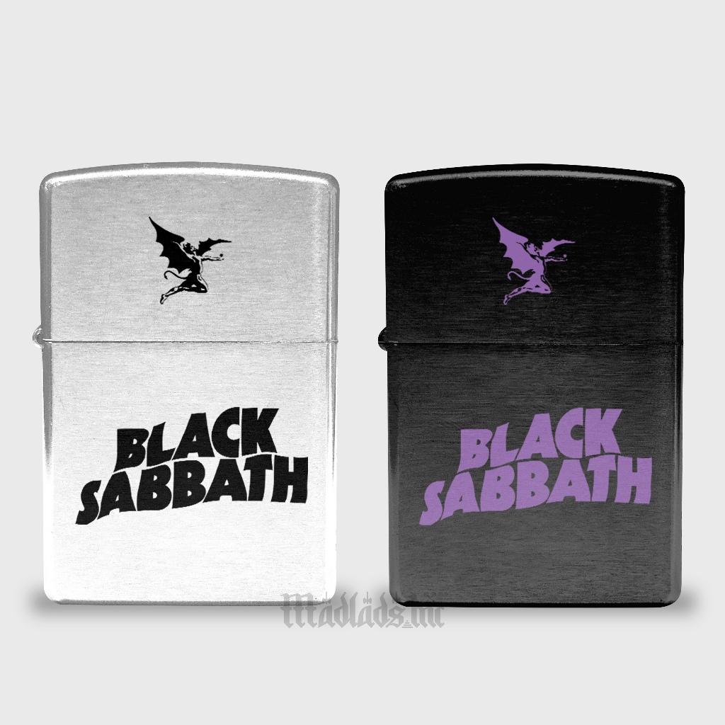 Korek Api Sumbu Model Jadul Klasik Band Black Sabbath Vintage | Bayar di Tempat COD