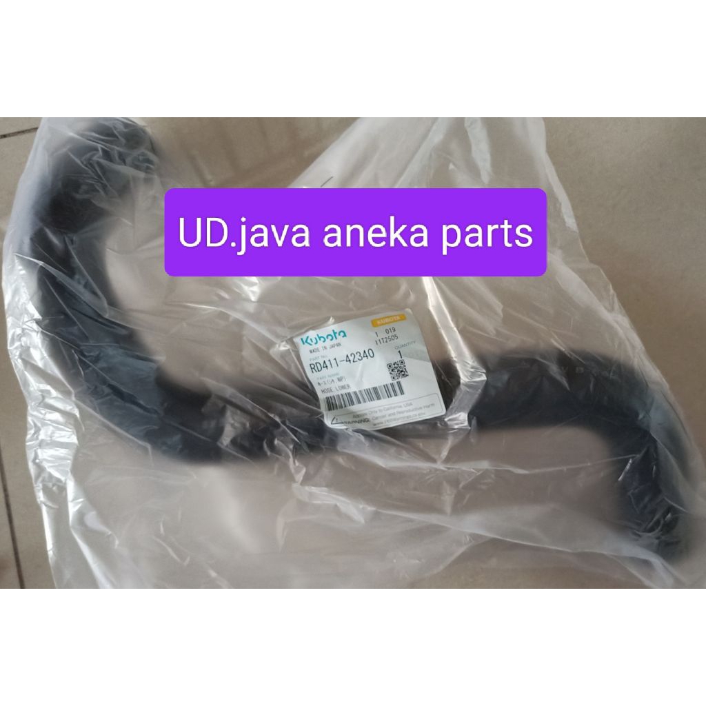 selang bawah hose lower kubota #RD411-42340 exvacator U 50-5