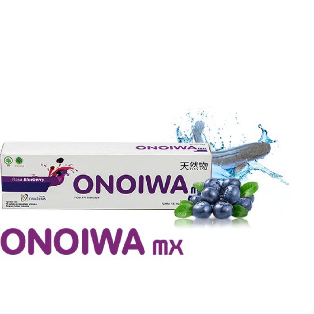 ONOIWA MX SUPER ALBUMIN IKAN GABUS (1 BOX ISI 3 SACHET)