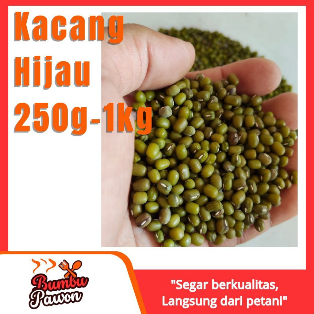 

Kacang Hijau Premium Bersih & Fresh | Langsung dari Petani 250g–1kg