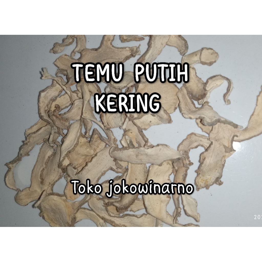 

TEMU PUTIH KERING - SIMPLISIA IRIS KERING 100% Murni Original