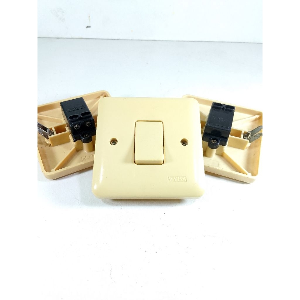 vyba isi 1pcs saklar tunggal in bow tembok, tiktokan 1