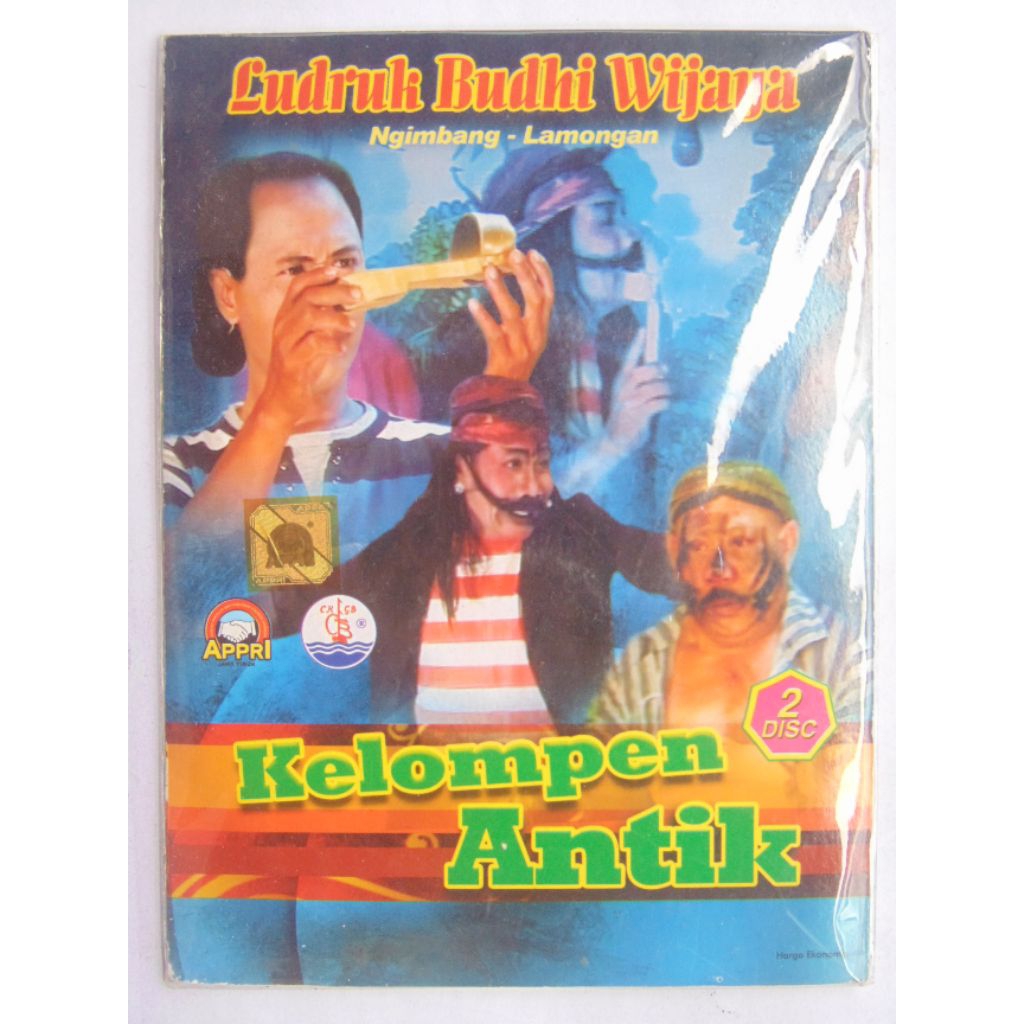 VCD Ludruk Budhi Wijaya Kelompen Antik 2 Disc