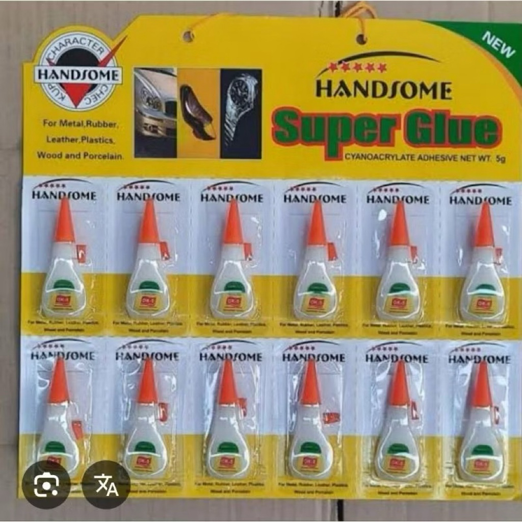 

lem super handsome glue 1 Papan isi 12 pcs