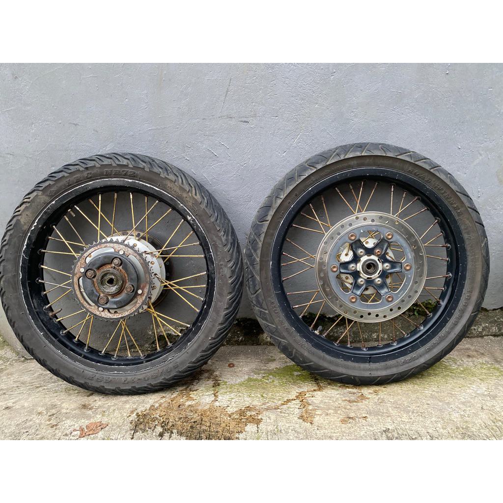 velg set ring 17x185 17x250 tromol tiger pnp tiger revo ban joss