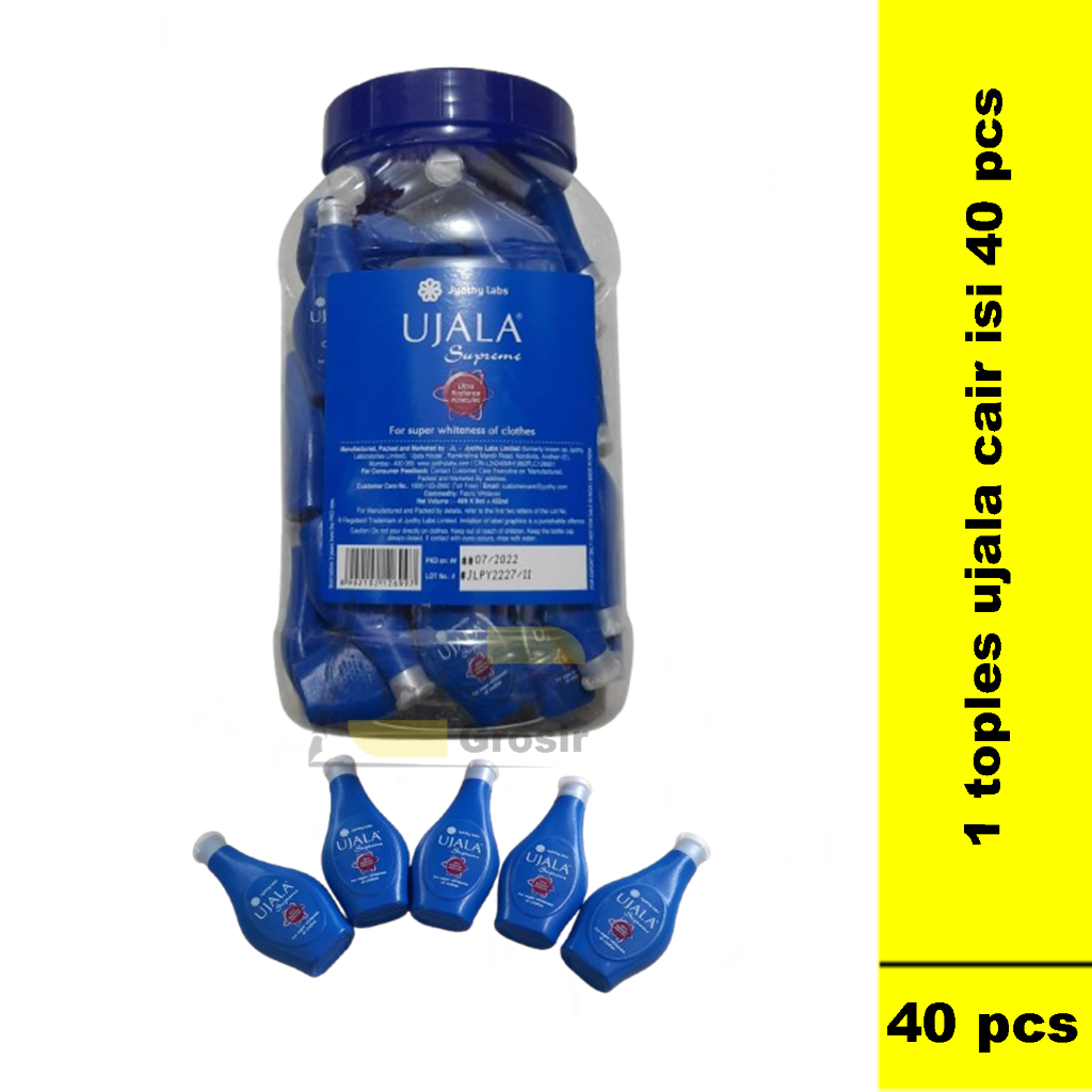 1 Toples isi 48 Pcs Blau UJALA Cair 9ML / Blau UJALA Cair 9ML