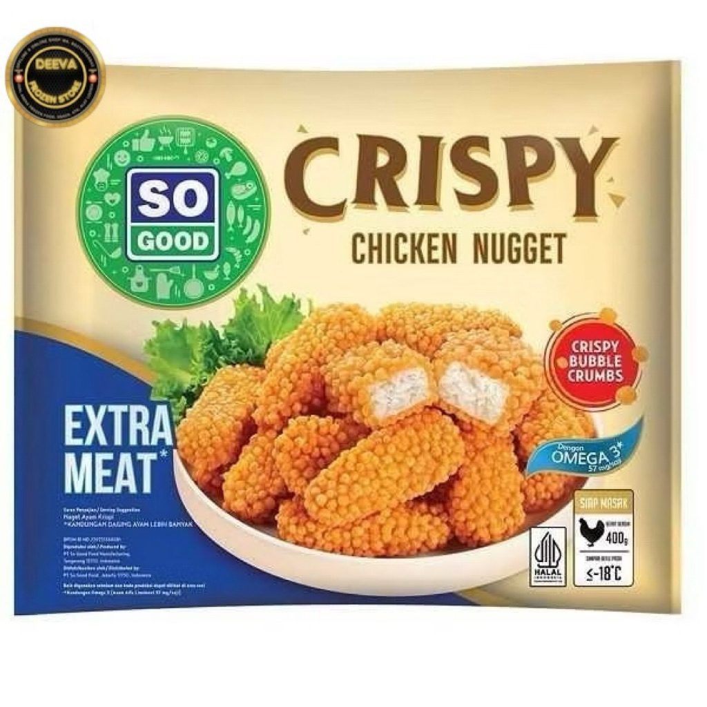 

So Good Nuget Crispy 400g