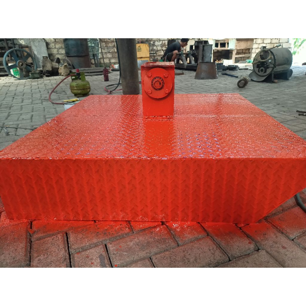 baket babat rumput mower traktor