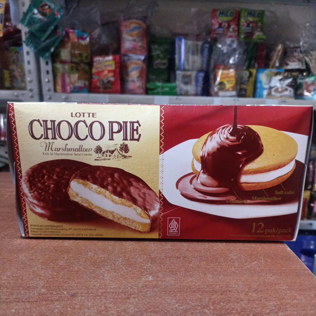 

LOTTE CHOCOPIE isi 12