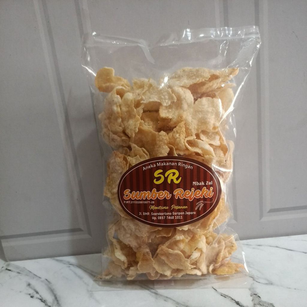 

KRIPIK EMPING GORENG BERAT 400 GRAM