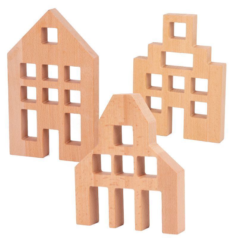 Rumah Only Kayu - Mainan Edukatif