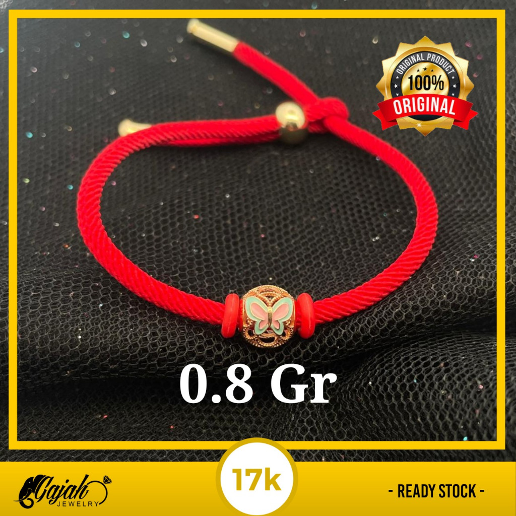 Gelang Tali Emas 17K - Toko Emas Gajah - 0.8 Gram 7802