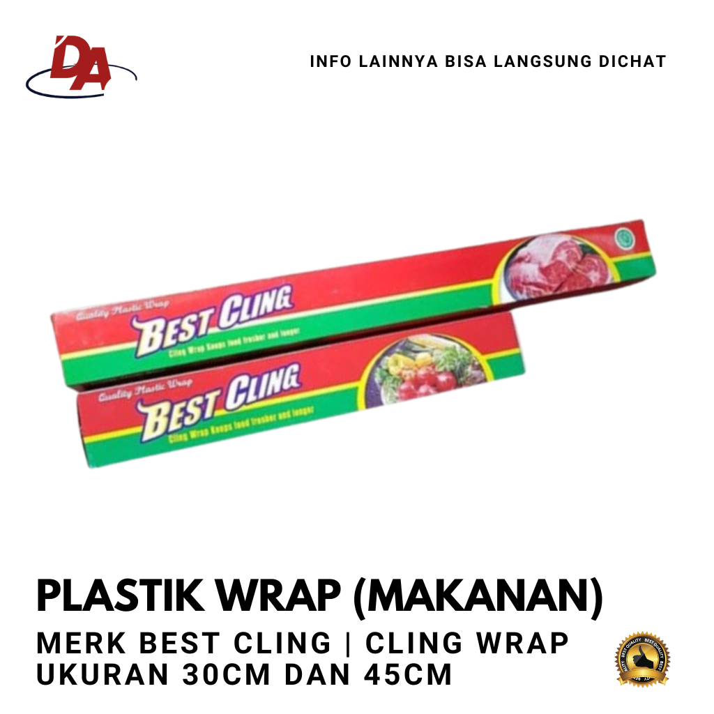 Best Cling Wrapping Makanan 30CM 45CM - BEST CLING - Kemasan Makanan