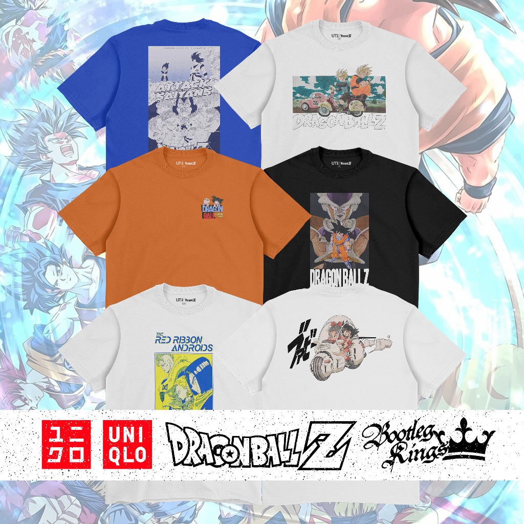 [HOT] UNIQLO X DRAGON BALL Z KAI UT GRAPHIC T-SHIRT | MATERIAL 24s COTTON COMBED ASLI | SABLON PREMI