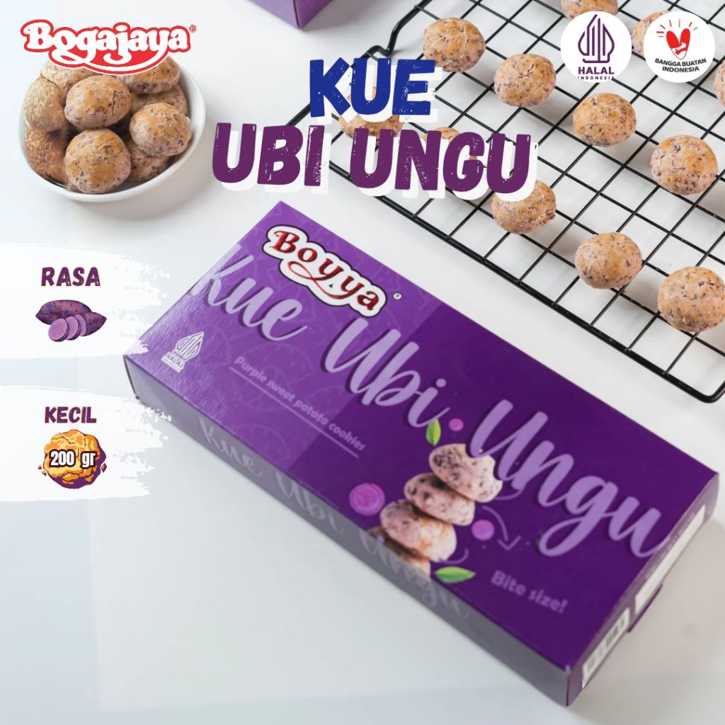 

BOGAJAYA Kue Ubi BOYYA 150gr Siap Makan Oleh Oleh Surabaya