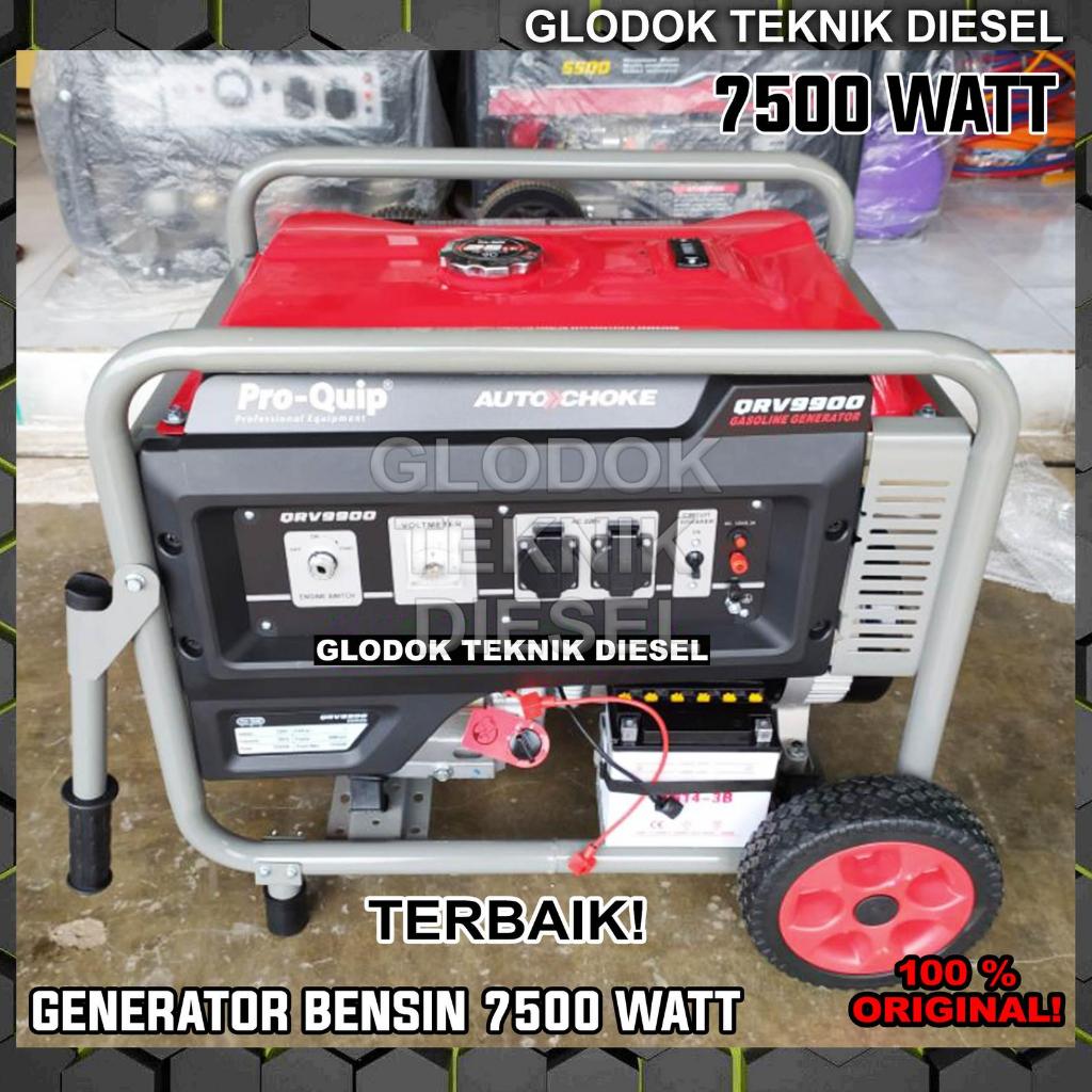 Proquip Genset Generator Bensin 7500 7000 watt QRV 9900 QRV9900 ORIGINAL TERBAIK Gasoline Generator