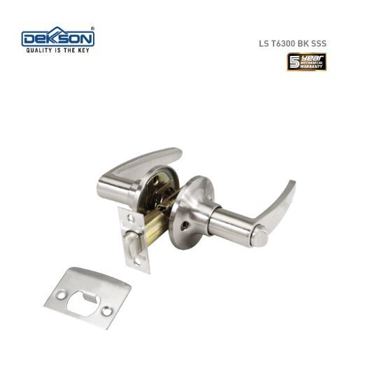 Kunci Kamar Mandi Handle Lever Set Dekkson Dekson LS 6300 T6300 BK SSS