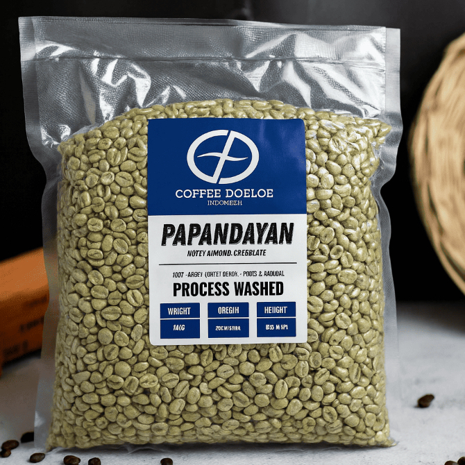 

GREENBEAN ARABIKA PAPANDAYAN 1 KG PROSES FULLWASH/WASHED