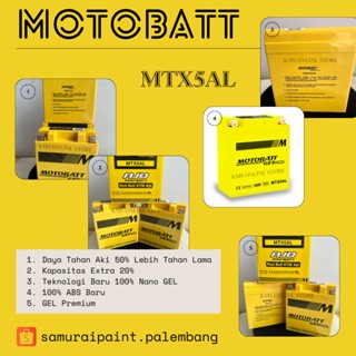 Aki Motor Bebek, Mio Sporty Old, Jupiter z, Vega, Supra, Fit New, Revo Motobatt MTX5AL Original