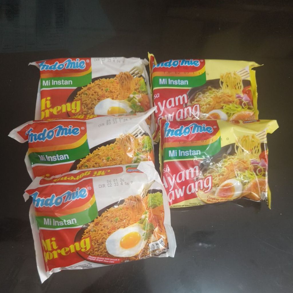 

INDOMIE, paket anak kost (ISI 5)