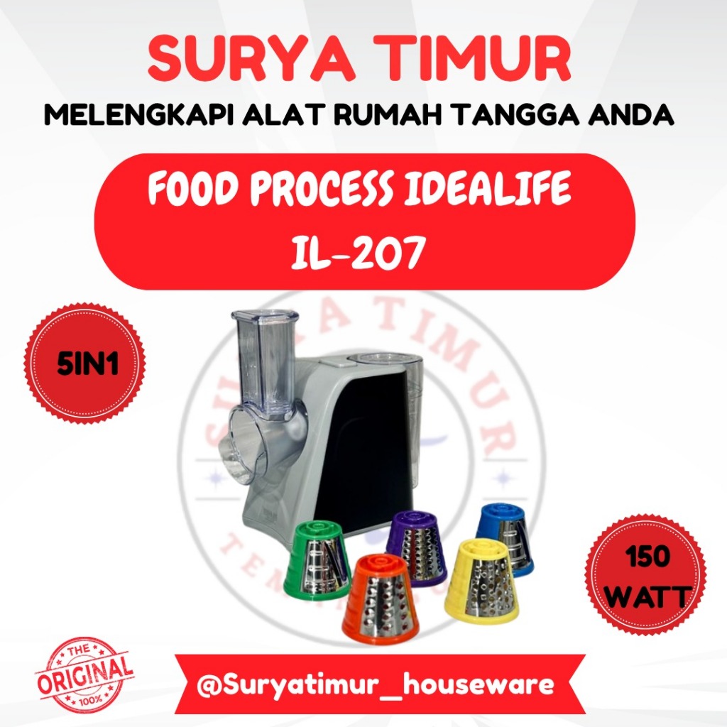 Food Processor IL-207 Idealife