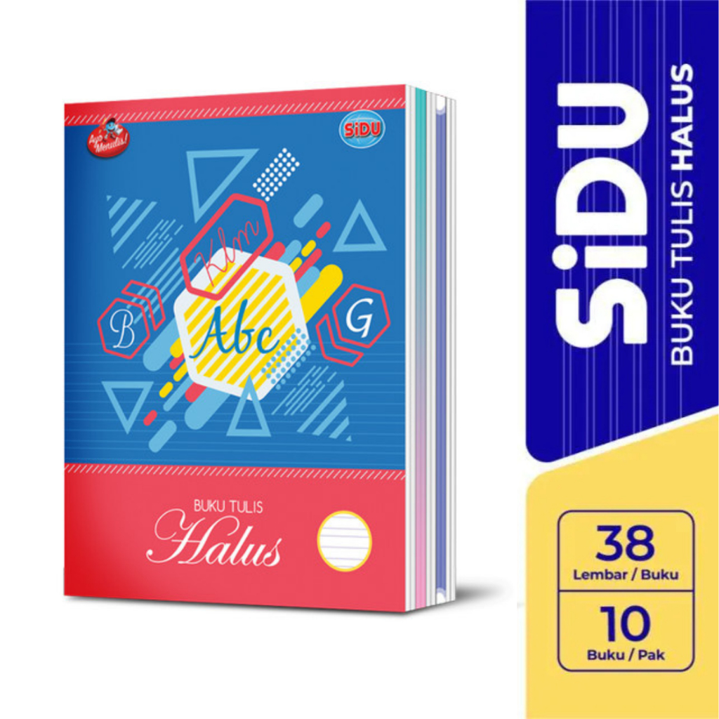 

(PACK) SiDU BUKU TULIS HALUS 3 BARIS