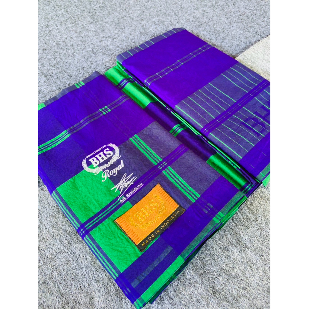 BHS KDT Royal spunsilk Gold warna ijo