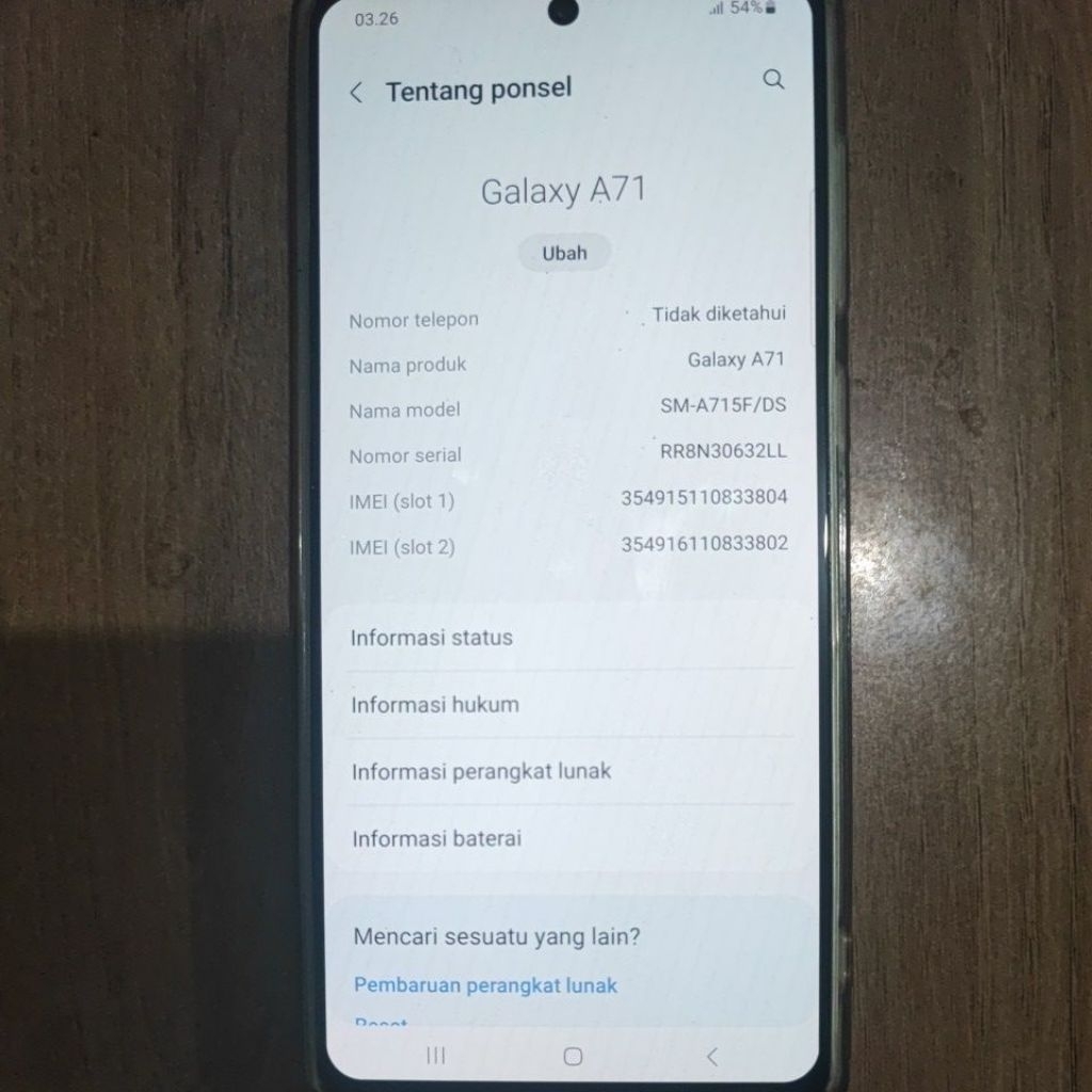 Samsung A71 8/128 GB