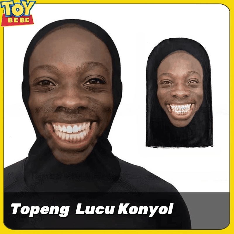 TOYBEBE Topeng Lucu Ekspresi Wajah Lucu / Topeng Ugly Face Lucu /Masker Ekspresi Wajah Abstrak Unik 
