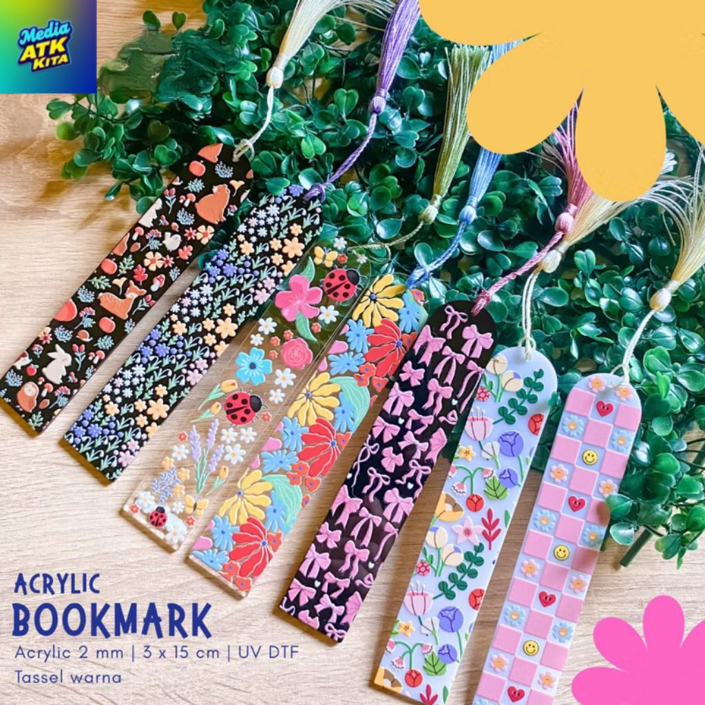 

ACRYLIC BOOKMARK AESTHETIC