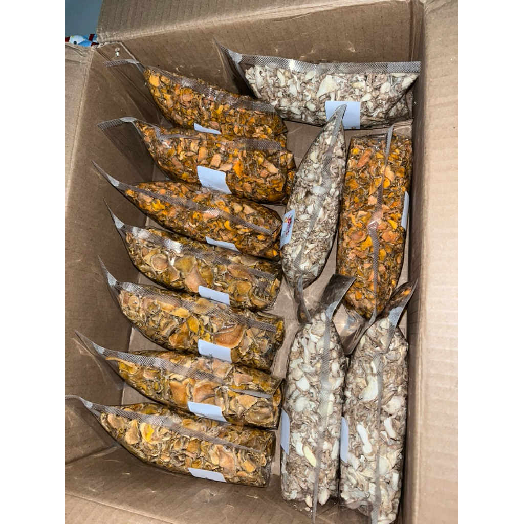 

Jahe temulawak kunyit kering