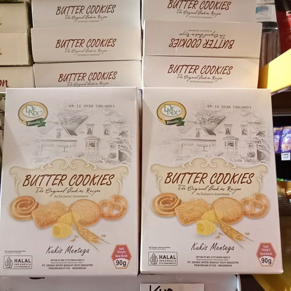 

Denex Butter Cookies isi 24pack|| Denex jajan hajatan