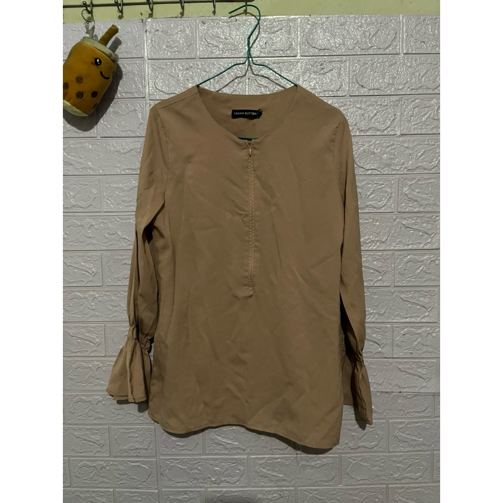 blouse merk farah button